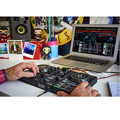 Hercules DJControl Inpulse 200 – DJ controller - 2 tracks with 8 pads and sound card