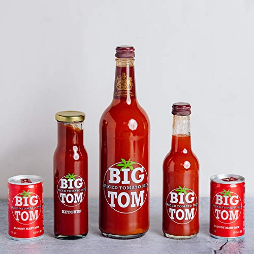Big Tom Spiced Tomato Juice- Bloody Mary Mix can (150ml x 24 Cans) for The Best Bloody Mary...Every time!