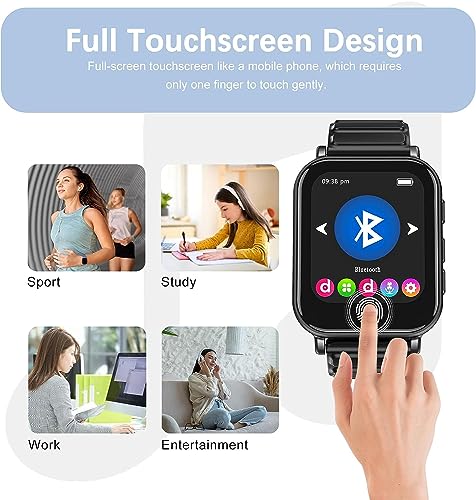 CCHKFEI 32GB Watch MP3 Player with Bluetooth Sports MP3 Player with S Fumba Store