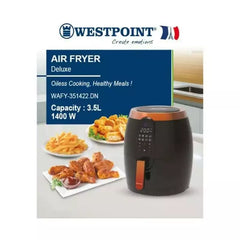 Westpoint Air Fryer with Digital Display 3.5L 1400W WAFY-351422.DN