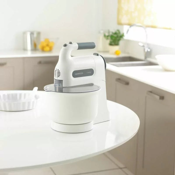 Kenwood Hand Mixer with Bowl 3L 350W 5 Speeds + Pulse 2 Attachments HM680