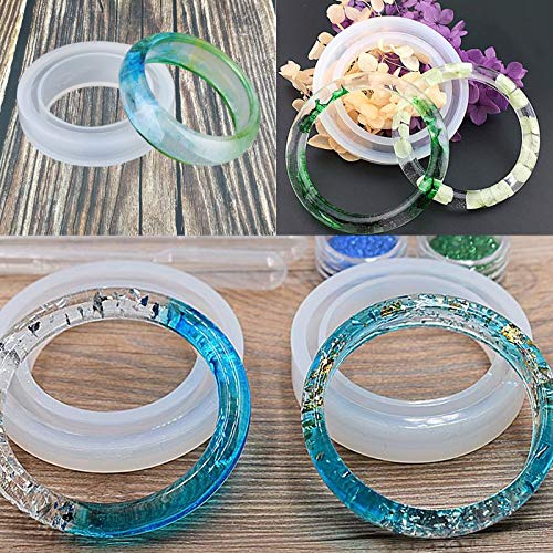 YMWALK 127PCS Silicone Resin Casting Moulds and Tools Set for