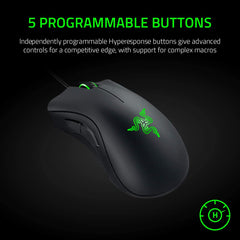 Razer DeathAdder Essential (2021) - Wired Gaming Mouse