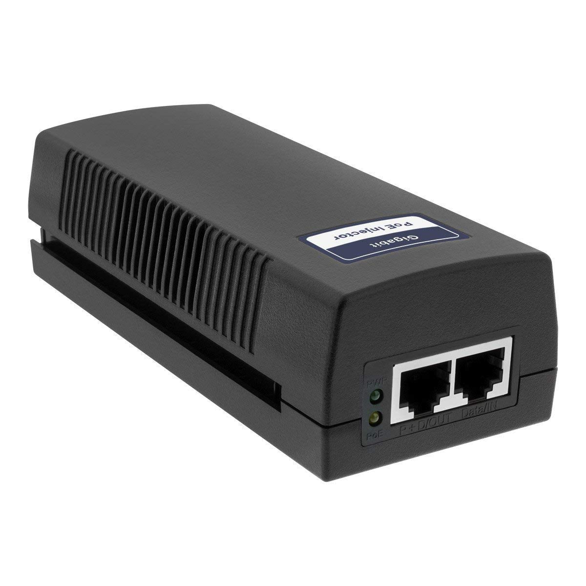 BV-Tech Gigabit Power Over Ethernet PoE+ Injector | Up to 60W | 802.3a ...