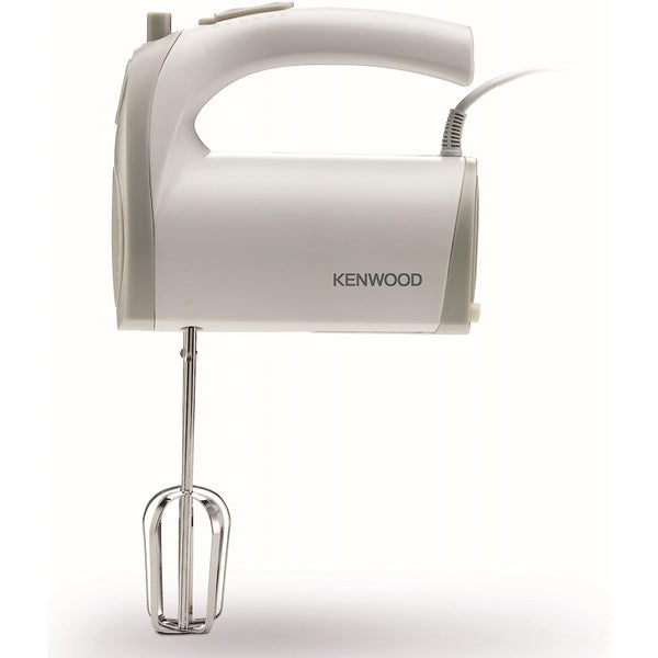 Kenwood Stand Mixer Hand (Electric Whisk) 300W With 2.4L Rotary Bowl, 5 Speeds + Turbo Button, Twin Stainless Steel Kneader And Beater For Mixing, Whipping, Whisking, Kneading HMP22.000WH