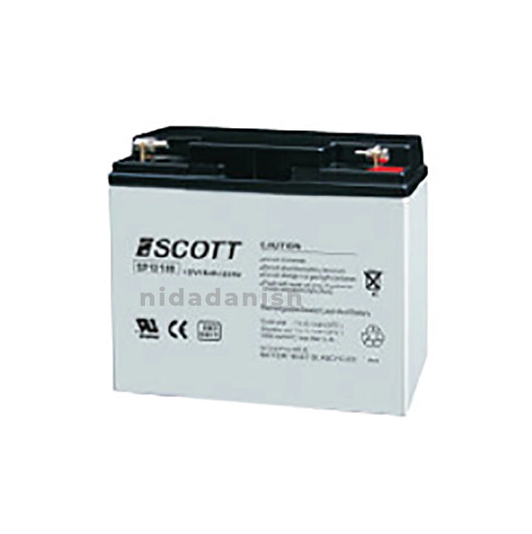 Scott Battery 12V 18AH SP12180 – Fumba Store