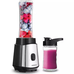 Kenwood Personal Blender 350W To Go Bottle Smoothie Blender/Smoothie Maker with 570ml & 400ml Tritan Smoothie2Go Bottle and Lid, Ice Crush Function BLM05