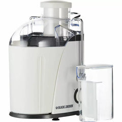 Black & Decker Juicer Extractor 400W 1.3L with Wide Chute White JE400-B5