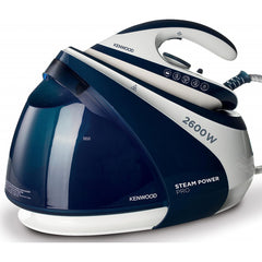 Kenwood Steam Iron Steam Station 2600W With 1.8L Water Tank Capacity, Ceramic Soleplate, 7 Bar Boiler Pressure, 600G Steam Shot, Anti Drip, Auto Shut Off, Self Clean BP SSP70.000WB