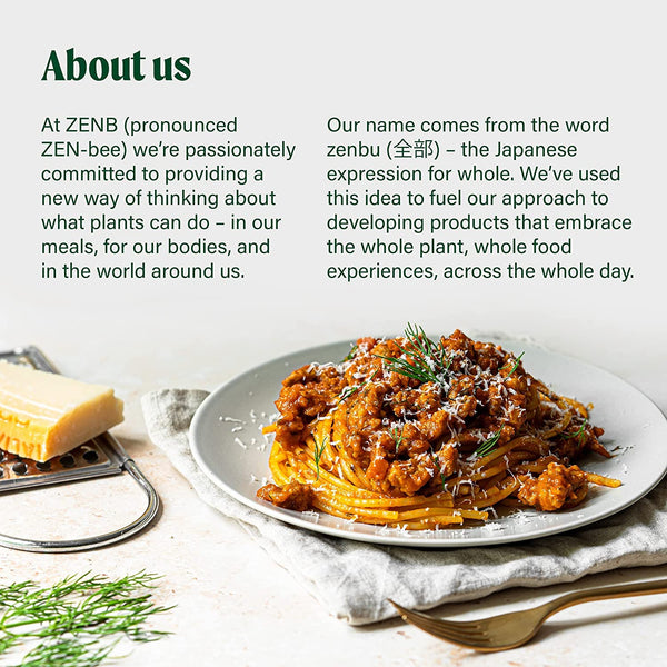 ZENB Award Winning Gluten Free Spaghetti - High Protein, Coeliac and Vegan Friendly Pasta - 6 Pack