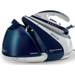 Kenwood Steam Iron Steam Station 2600W With 1.8L Water Tank Capacity, Ceramic Soleplate, 7 Bar Boiler Pressure, 600G Steam Shot, Anti Drip, Auto Shut Off, Self Clean BP SSP70.000WB