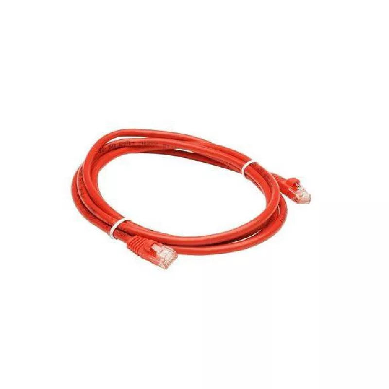 D-Link CAT6 Round Patch Cord 3m Cable, 1000 Mbps Speed, Bare Copper, 24 AWG Conductor Size, Red NCB-C6UREDR1-3