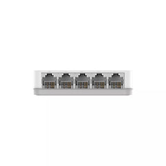 D-Link Ethernet Switch 5-Port 10/100 Mbps Unmanaged Desktop Standalone Switch, High-speed Fast Ethernet Ports, Energy Saving, Compact Design, Silent Operation DES-1005C