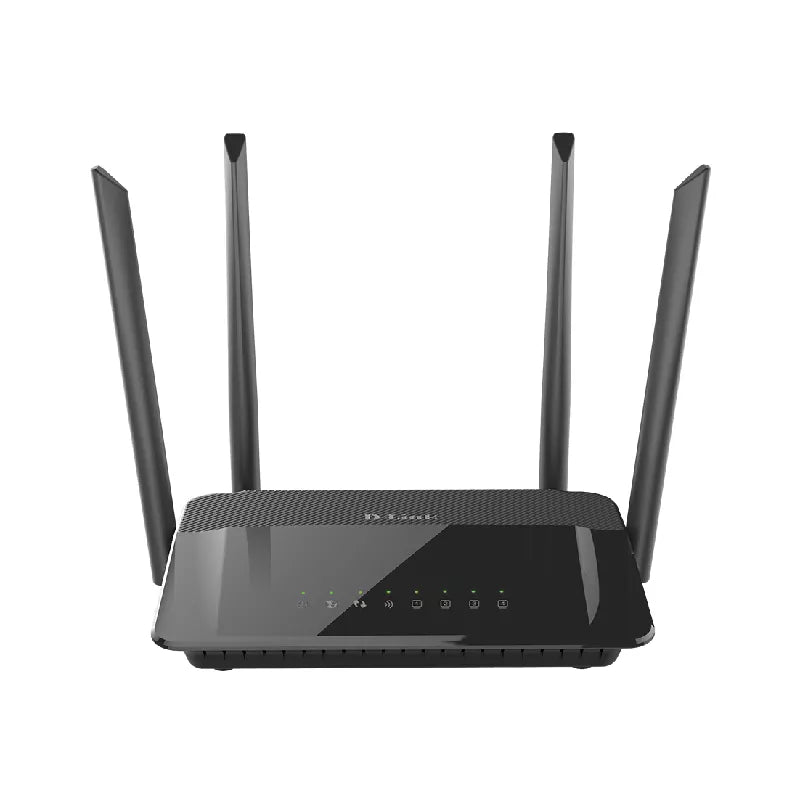 D-Link Wireless Router AC 1200 Dual Band (11a/b/g/n/ac), 3 x Gigabit Ports, Gigabit WAN , 4 External Antennas, VPN Support, Multiple Operational Modes, Router/Access Point/Repeater/WISP Repeater/Wi-Fi Client, Dual Access PPPoE, D-Link Assistant App Suppo