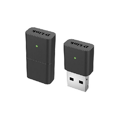 D-Link Wireless USB Adapter N300 Nano 1 x 2 Antenna with Driver CD (without cradle), USB 2.0 Interface, Nano Form Factor, Wi-Fi Protected Setup (WPS) Button, Supports WPA2/WPA Security DWA-131/AU