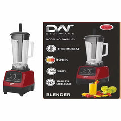 Digiwave Commercial Blender 2L Unbreakble Jar 1300W DWB-1103