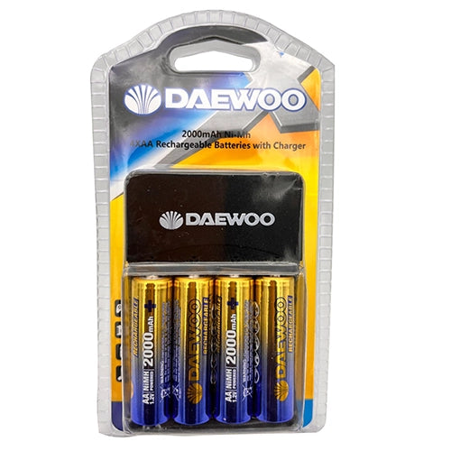 Daewoo AA Batteries with Charger