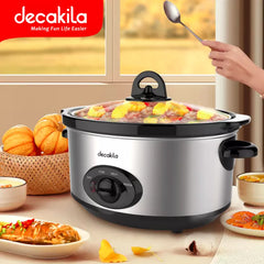 Decakila Slow Cooker 6.5L 320W KEEC025M