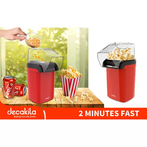 Decakila Hot Air Popcorn Popper 1200W KETT009R