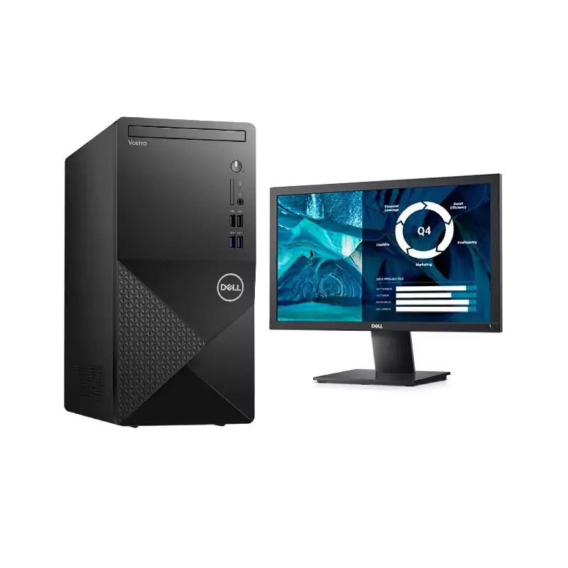 Dell Desktop Vostro 3910 12th Generation Intel Core i3 3.6Ghz, 4GB DDR4, 1TB HDD, DOS 20" Screen Size