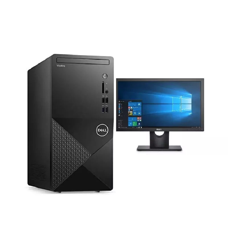 Dell Desktop Vostro 3910-003MT 12th Generation, Windows 11 Pro, Intel Core i5, 4GB DDR, 1TB SSD, 19" Screen Size