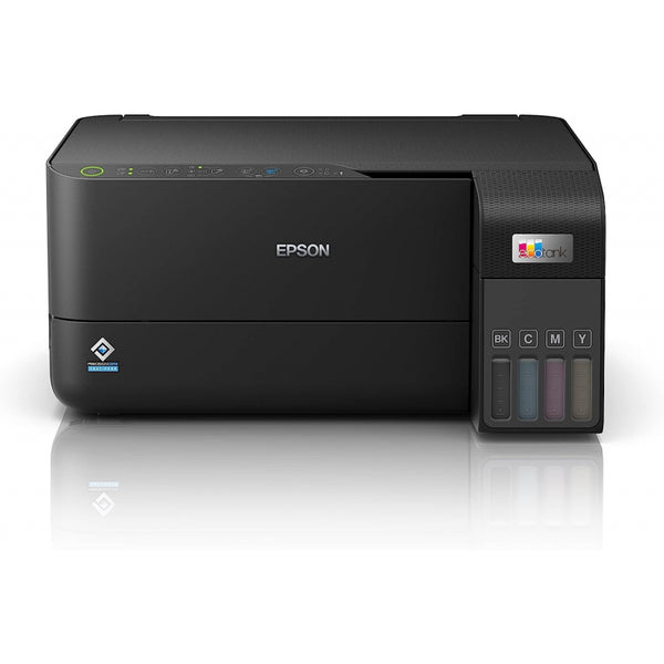 Epson EcoTank All-in-One Inkjet Printer, A4 Printing, CIS Technology, 33ppm, 4800dpi Resolution, Wireless Connectivity L3550
