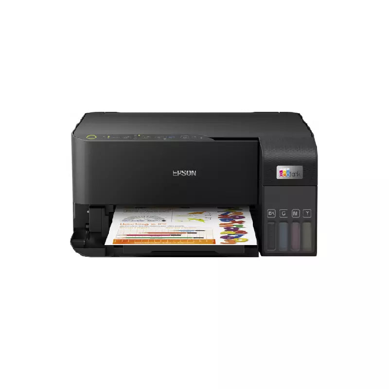 Epson EcoTank All-in-One Inkjet Printer, A4 Printing, CIS Technology, 33ppm, 4800dpi Resolution, Wireless Connectivity L3550