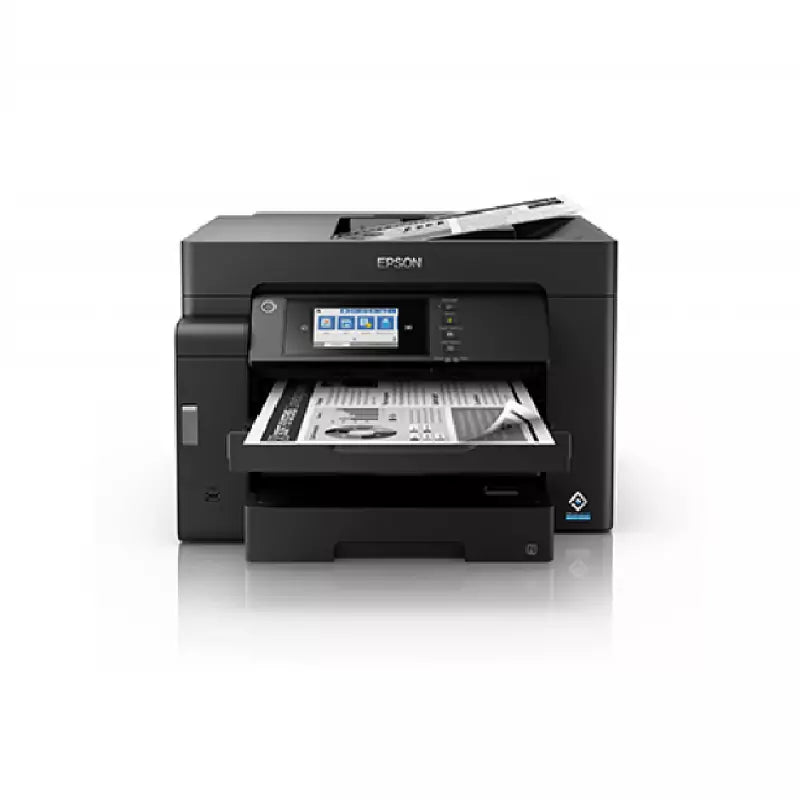 Epson EcoTank Monochrome Wi-Fi Duplex Multi-Function Printer Ink Tank, A3, 32ppm, 4800x2400dpi Resolution, Large Format M15180