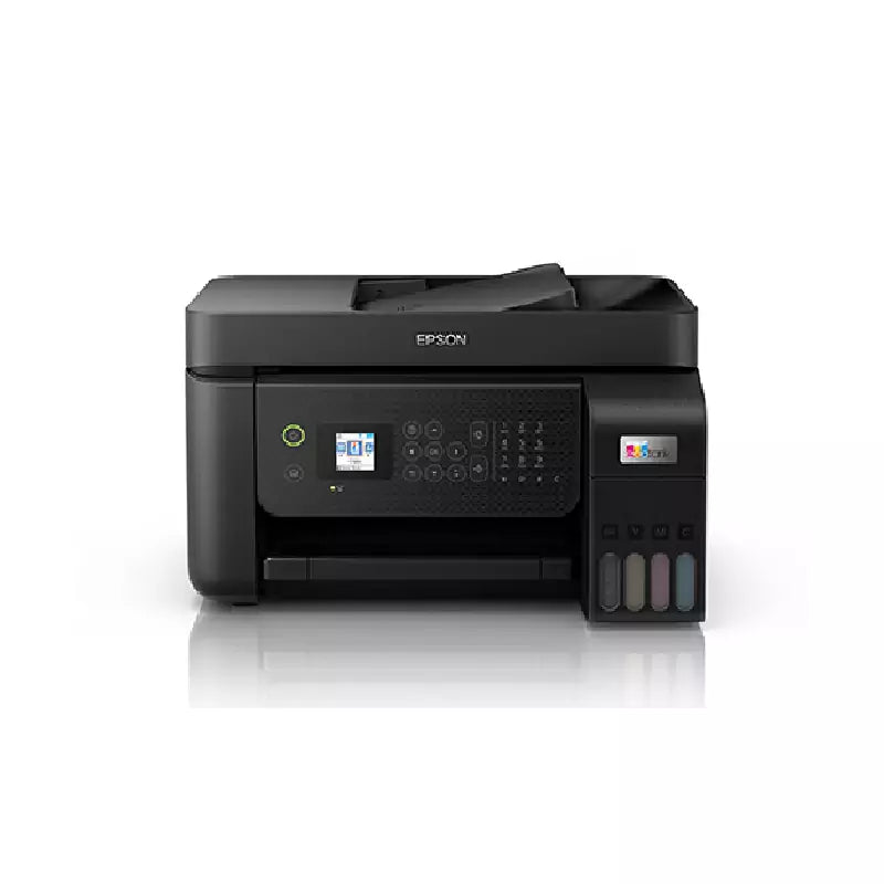 Epson EcoTank Wi-Fi All-in-One Ink Tank Printer with ADF, A4 Printing, 33ppm, 5760x1440dpi Resolution, Large Ink Tanks L5290