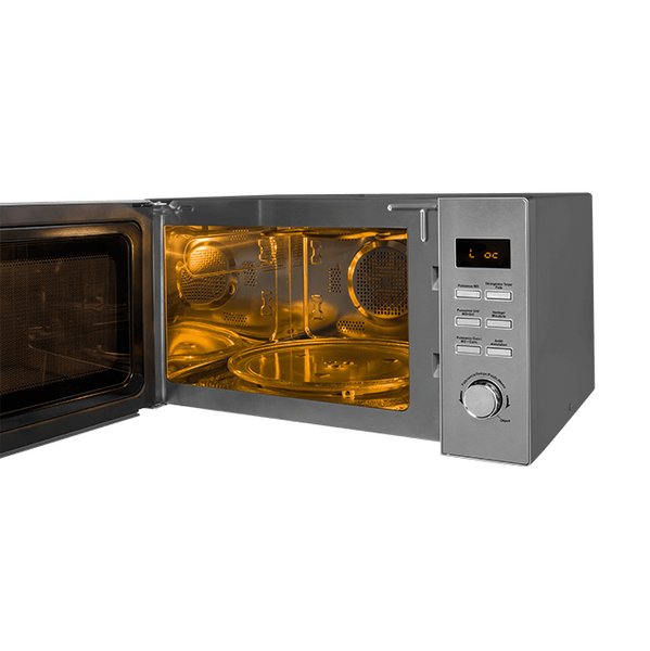 Beko Microwave Oven 23L 800W with Grill Digital 5 Power Levels Stainless Steel MGF23210X