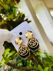 Gold & Black Dangles 29