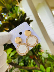 Gold & Cream Circles 26