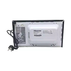 Hisense Microwave 20L 700W Solo Manual, Knobs Push Button, 6 Power Levels, Black H20MOBS10