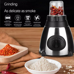 RAF Blender 1.5L Steel Jar 1000W with Mill, Strong Motor, 6 Blades, Overheat Protection R.300