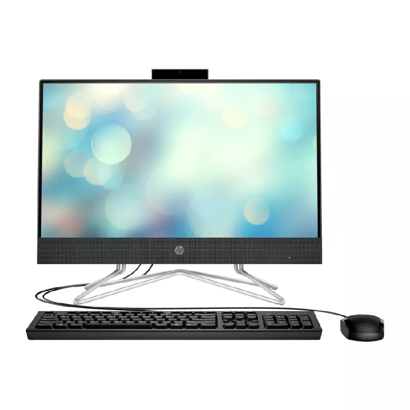 HP All-in-One Desktop 22-DD2128NH 12th Generation, Free DOS Up to 4.4Ghz, Intel Core i3, 8GB DDR, 512GB SSD, 21.5" Screen Size