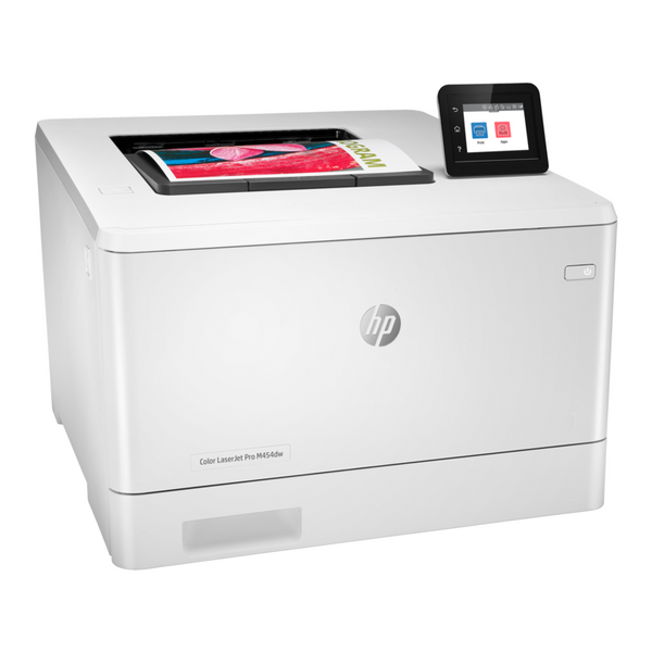 HP LaserJet Pro Colour All-in-One Printer Letter, Legal, A4, A5, A6 Wireless, Duplex, WIFI E-print & Air Print Mopria-certified, Google Cloud Print M454DW