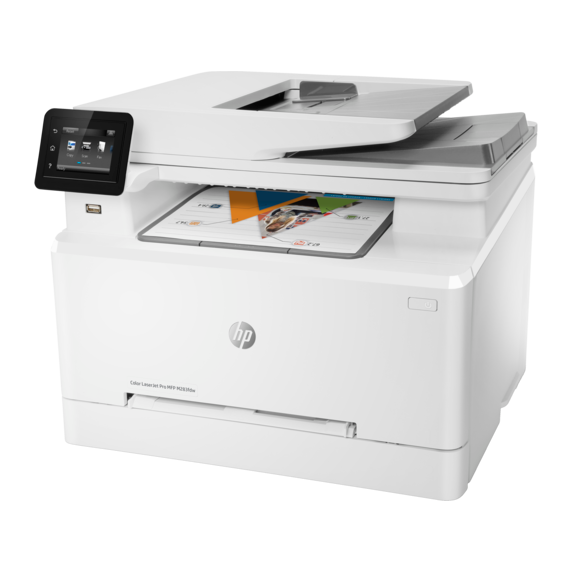 HP Color LaserJet Pro Printer, Scan/Copy/Fax, Flatbed & ADF, 22ppm, 600x600dpi Resolution, Wireless Printing, Mobile Printing MFP 283FDW