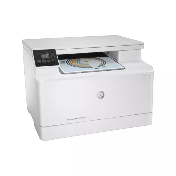 HP Color LaserJet Pro Printer, Flatbed & CIS Technology, 22ppm, 1200dpi Resolution, Network Ready MFP M182N