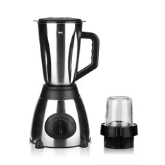 RAF Blender 1.5L Steel Jar 1000W with Mill, Strong Motor, 6 Blades, Overheat Protection R.300