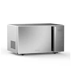 Hisense Microwave 30L 700W Solo Digital Touch Display, 6 Levels, Mirror Finish Silver H30MOMS9H