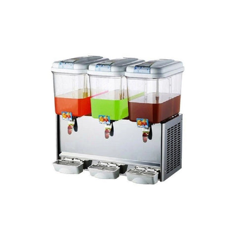 Generic Commercial Juice Dispenser Machine 18L 3 Tank KK18JL-3 White