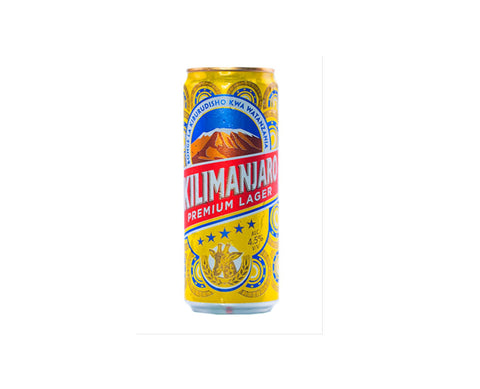 Kilimanjaro Beer 330ml Cans Pack of 6