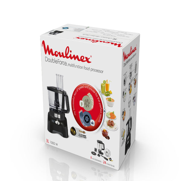 Moulinex Food Processor 1.5L Jar & Bowl 1000W FP821827