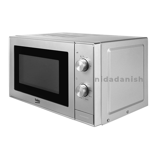 Beko Microwave Oven 20L 1200W Solo Manual Silver MOC20100S