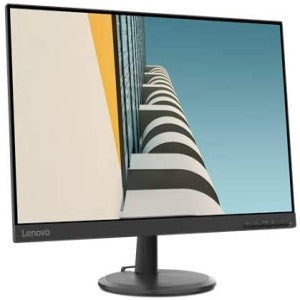 Lenovo C24-25 PC Computer 24'' Monitor, AMD FreeSync, HDMI, VGA, 4MS Response Time & Adjustable Tilt,Black