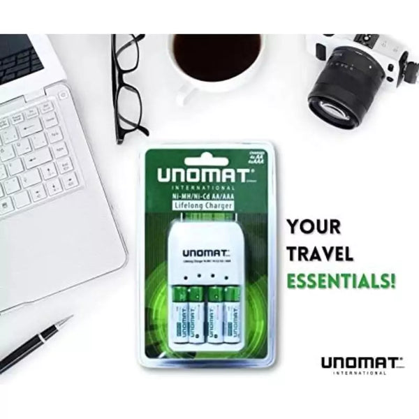 Unomat AA Battery with Charger