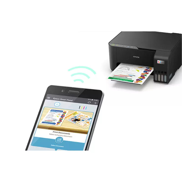 Epson InkTank Multifunctional Wireless Printer A4 Wi-Fi Print/Scan/Copy EcoTank L3250