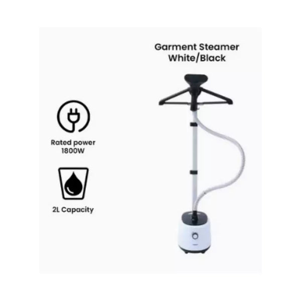 Nikai Garment Steamer 1600W 1.8L Duration of Steam 50min 45s Preheat NGS566A