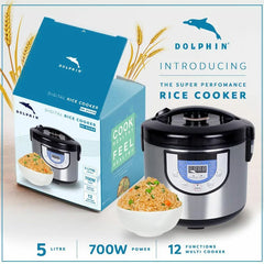 Dolphin Rice Cooker 1.8L 700W 12 Function Multicooker ME-RC05