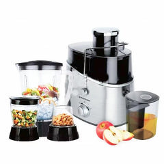 Westpoint Kitchen Chef Food Processor 400W 1.6L Jar 4in1 Blender, Grinder, Mincer, Juicer Stainless Steel WJC-16418.I